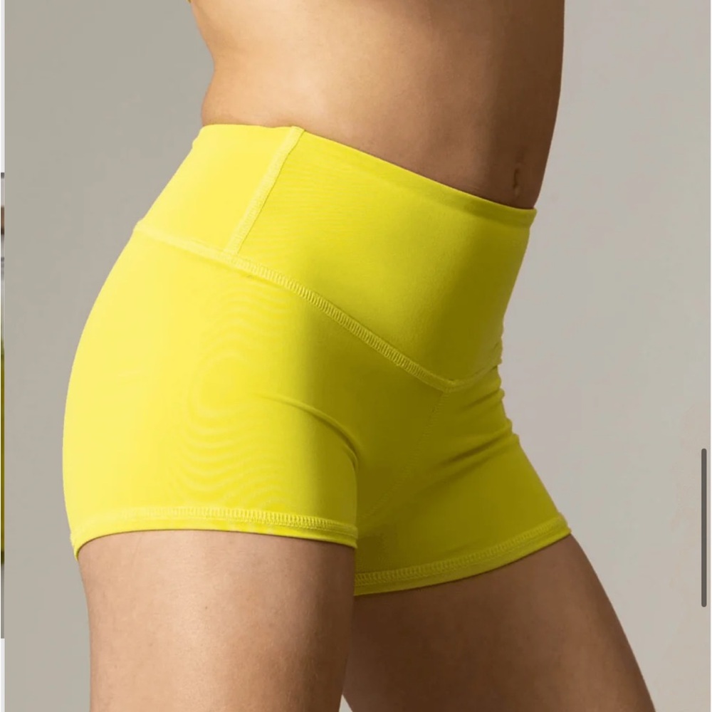 Aerie offline real me shortie  3 inch inseam  Yellow Shorts